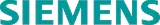 The Siemens logo in teal lettering.